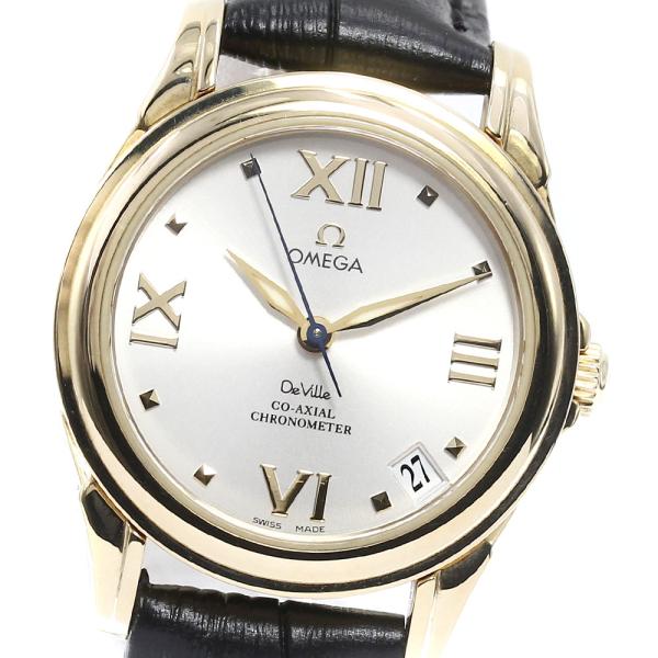 ☆美品☆保証書付き【OMEGA】オメガ デビル コーアクシャル K18YG