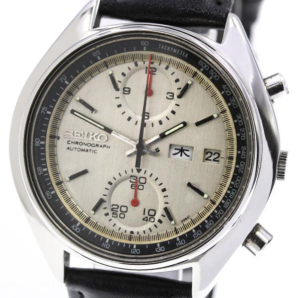 リダンダイアル・セイコー SEIKO 6138-8000 クロノグラフ デイデイト Cal.6138 自動巻き メンズ _715218 closer0510_715218