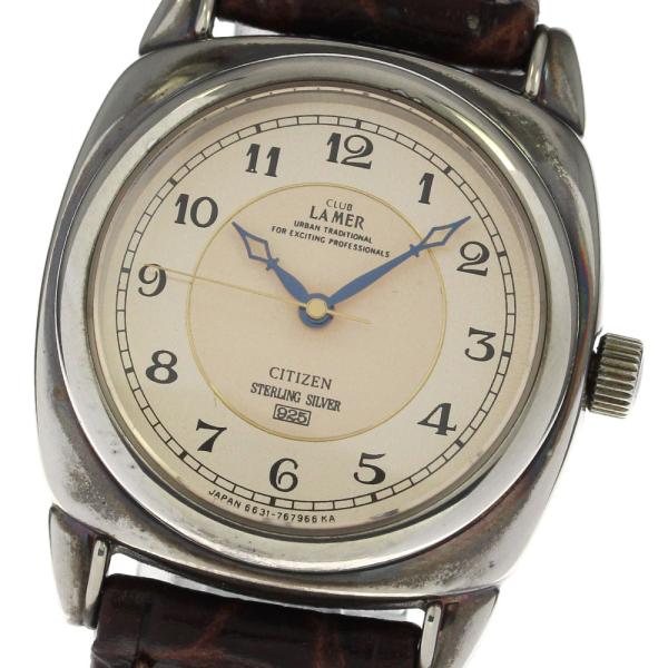シチズン　クラブラメール　 プロフェッショナルズ　手巻きメンズ腕時計　稼働品 closer0510_715349