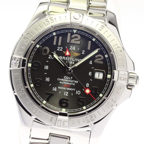 【BREITLING】ブライトリング コルトGMT 自動巻本体、ケースのみ closer0510_716799