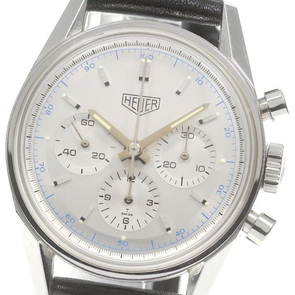 ☆訳あり 【Heuer】ホイヤー クラシック カレラ クロノグラフ CS3110