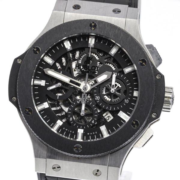 ベルト訳あり ウブロ HUBLOT 311.SM.1170.GR ビッグバン アエロバン デイト 自...