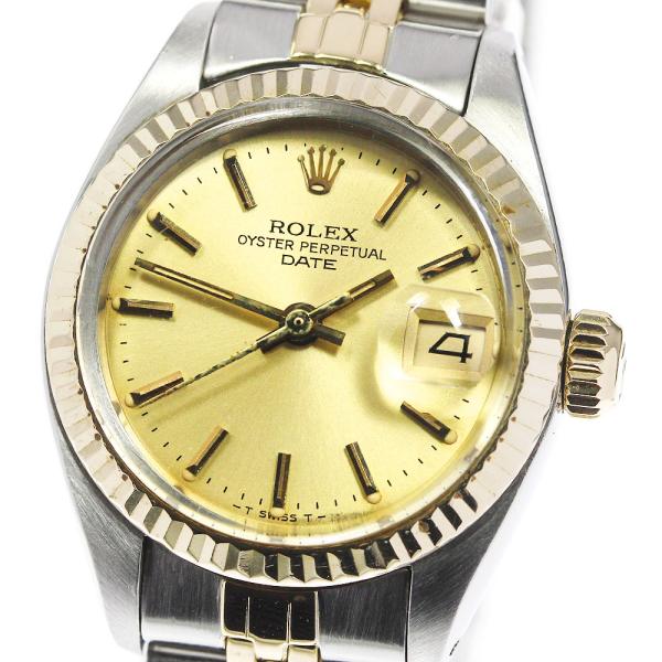 ROLEX 【ROLEX】ロレックス オイスター パーペチュアルデイト YG