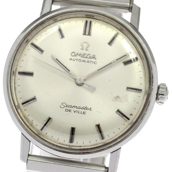 【OMEGA】オメガ デビル 自動巻き ヴィンテージ オメガ/デビル/Cライン/シルバー/キャップゴールド/166.029/自動