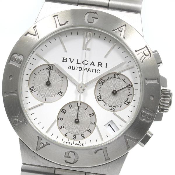 ブルガリ BVLGARI CH35S ディアゴノ スポーツ クロノグラフ自動巻き BVLGARI ☆箱付き【BVLGARI】ブルガリ ディアゴノ スポーツ