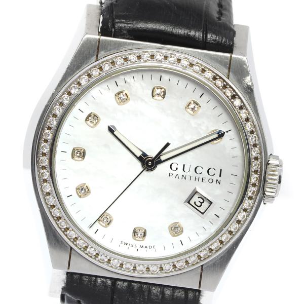 希少★箱保付！美品！GUCCI グッチ パンテオン YA115401 GUCCI（グッチ） ☆箱・保証書付き【GUCCI】グッチ パンテオン 10P