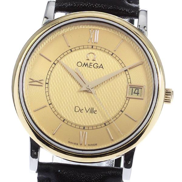 【不動】OMEGA De Ville オーバルクォーツ De Ville Trésor オービス·エディション - 432.18.40.21.03.001