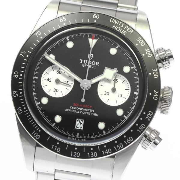 TUDOR ☆箱・保証書付き【TUDOR】チュードル ブラックベイ クロノ  