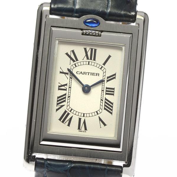 【ジャンク品】カルティエ 文字盤&ムーブメント Cartier（カルティエ） ☆ジャンク 【CARTIER】カルティエ タンクバス