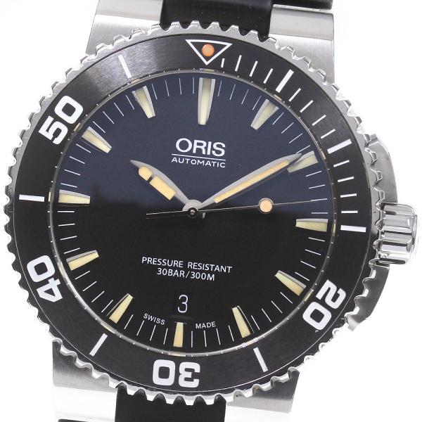 自動巻き腕時計　ORIS ORIS オリス 7653 アクイス デイト 自動巻き メンズ _733653 : CLOSER