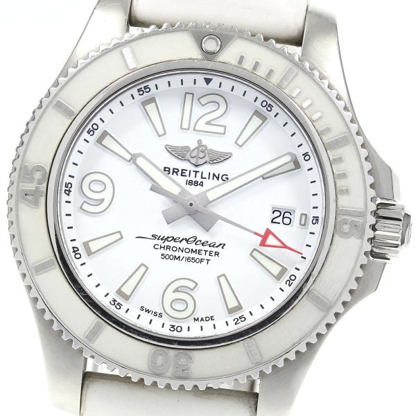 ブライトリング A17366 スーパーオーシャン 42 デイト 自動巻 極美品