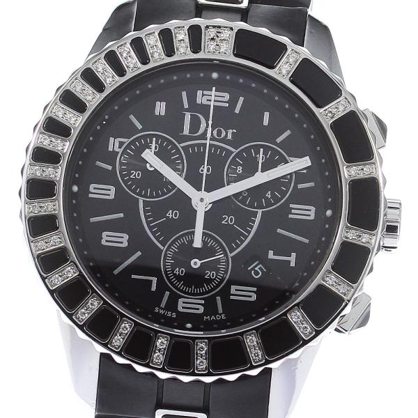 値下げ】Dior 腕時計 クリスタルダイヤモンド ベルト切れ 値下げ