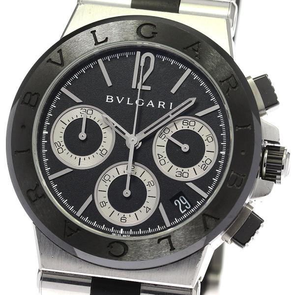 BVLGARI（ブルガリ） BVLGARI DG37SCCH ディアゴノ クロノグラフ 自動