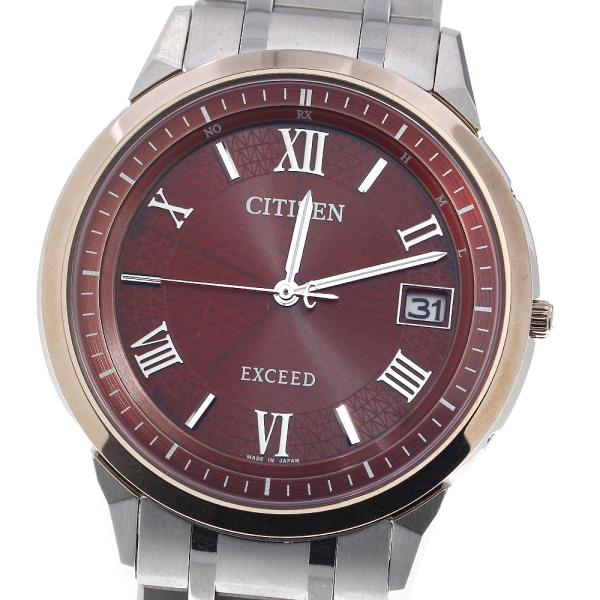 未使用 700本限定 シチズンエクシード AS7154-50W 情熱コレクション CITIZEN（シチズン） ☆美品 【CITIZEN】シチズン エクシード JOUNETSU
