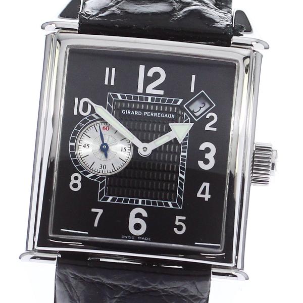 ジラール・ペルゴ GIRARD-PERREGAUX ref.2583 ヴィンテージ 1945 デイト スモールセコンド 自動巻き メンズ 良品 箱付き_735272【ev10】 ジラール・ペルゴ（GIRARD-PERREGAUX） GIRARD-PERREGAUX ref.2583