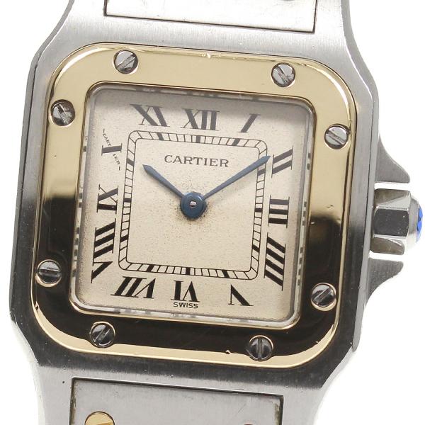 Cartier（カルティエ） サントスガルベSM コンビ クォーツ レディース