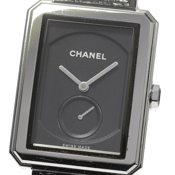 【美品】CHANEL シャネル ボーイフレンド ツイード　時計 スモール CHANEL(シャネル) 【ボーイフレンド ツイード】ーおすすめ時計の