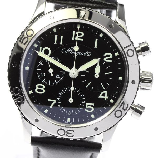★箱・保証書付き【Breguet】ブレゲ アエロナバル タイプXX クロノグラフ 3800ST/92/9W6 自動巻き メンズ_738435【ev15】 ブレゲ（BREGUET） ☆箱・保証書付き【Breguet】ブレゲ アエロナバル