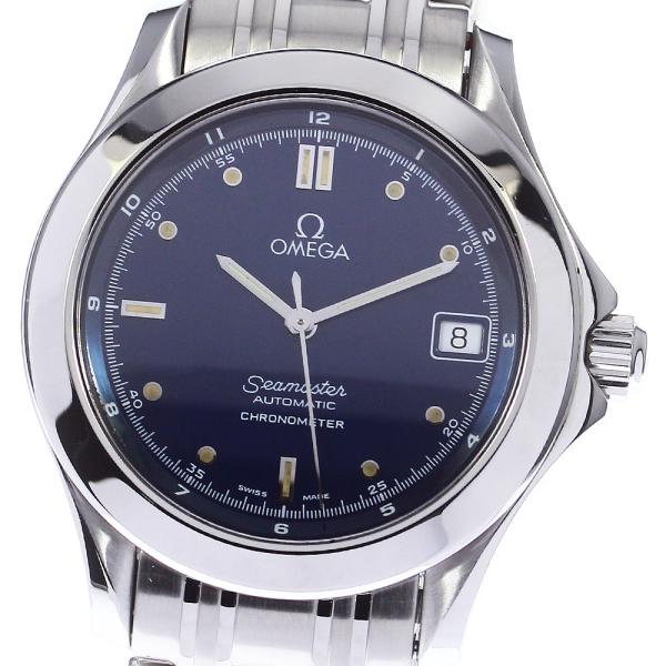 オメガ OMEGA 2501.80 シーマスター120 デイト 自動巻き K18 OMEGA（オメガ） ☆良品 ☆保証書付き【OMEGA】オメガ シーマスター120