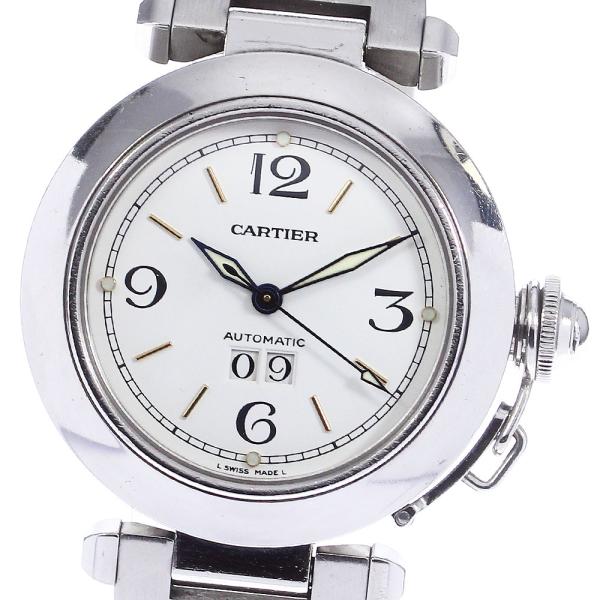専用◇カルティエパシャCビックデイトCARTIER W31044W7自動巻き美品 Cartier（カルティエ） CARTIER W31044M7 パシャC ビックデイト 自動