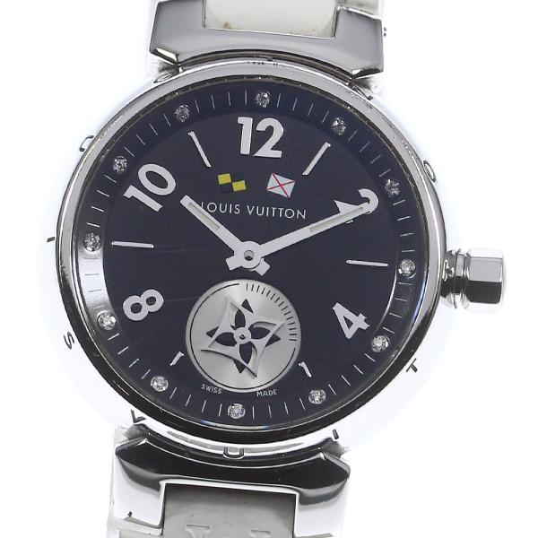 ルイ・ヴィトン LOUIS VUITTON Q12M1 タンブール クォーツ レディース _740267 LOUIS VUITTON（ルイ・ヴィトン） LOUIS VUITTON Q12M1 タンブール