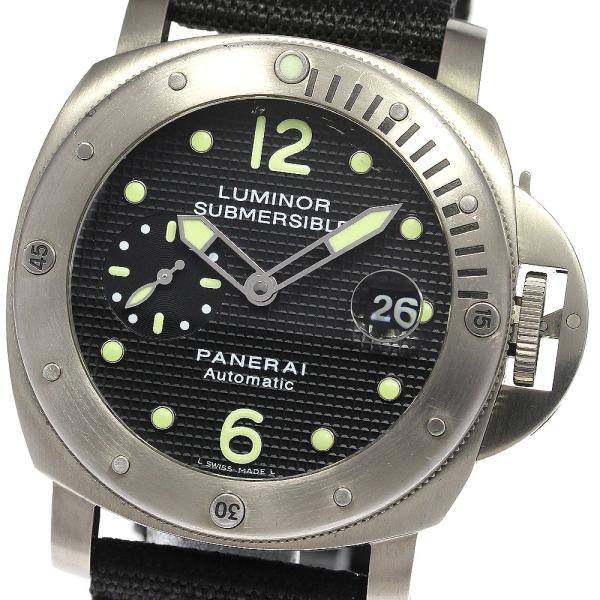 パネライ PANERAI PAM00025 ルミノール サブマーシブル スモールセコンド 自動巻き メンズ 箱付き_741916 OFFICINE PANERAI（オフィチーネ パネライ） パネライ PANERAI
