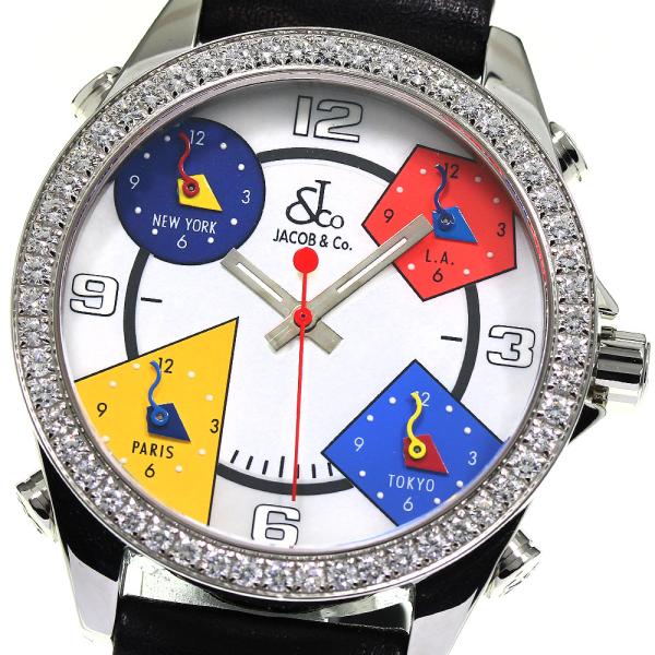 JACOB&CO（ジェイコブ） JACOB&CO 5タイムゾーン ダイヤベゼル
