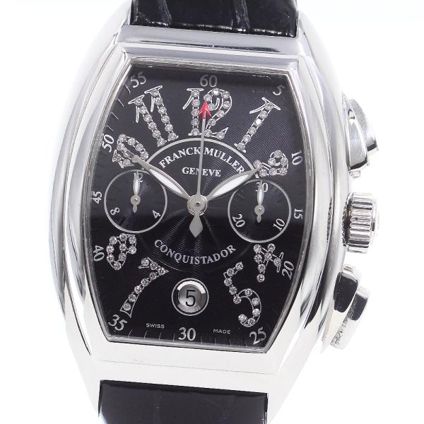 ★保証書付き【FRANCK MULLER】フランクミュラー コンキスタドール ジョーカー デイト 8005CCCDJ 自動巻き メンズ_703166 closer0510_744815