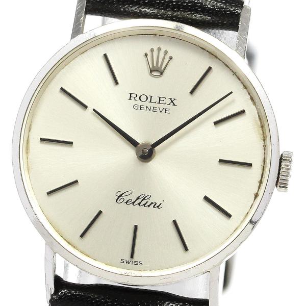 ROLEX ロレックス 3810 チェリーニ K18WG cal.1601 手巻き レディース  