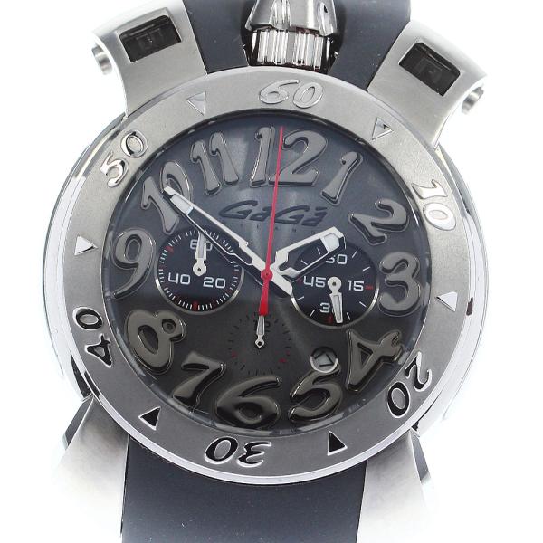 ガガミラノ GaGa MILANO 8010.01 クロノ48MM デイト 稼働 closer0510_747892