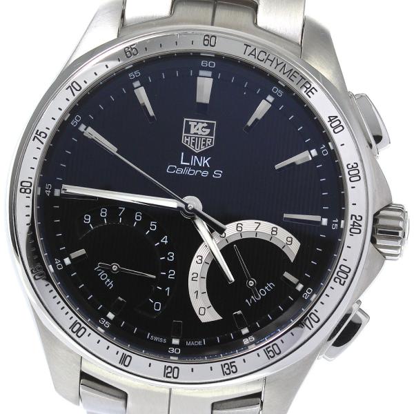 【ドリーム池田店】TAGHeuer　腕時計　CAF7010　SS　クロノグラ　IKZ-378 TAG HEUER ニューアクアレーサー 300m クロノグラフ CAF7010 黒文字盤