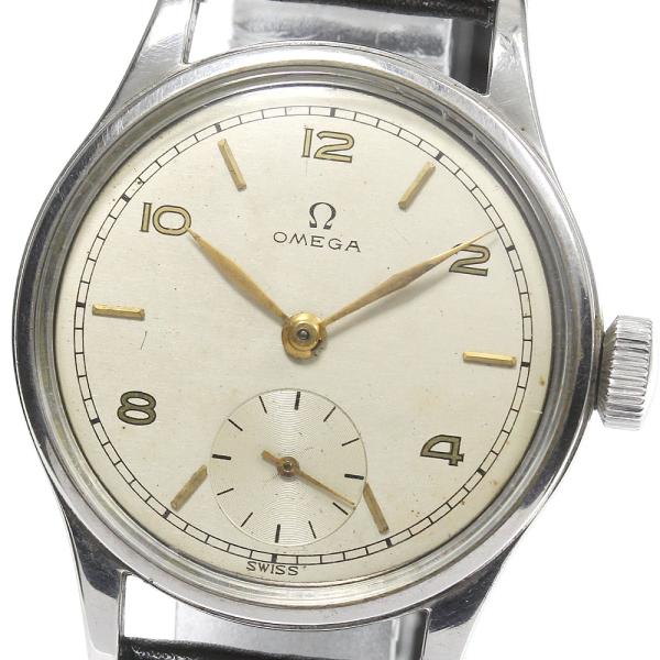 オメガ OMEGA ヴィンテージ Cal.30T2 リダンダイアル 手巻き メンズ _751782 closer0510_751782