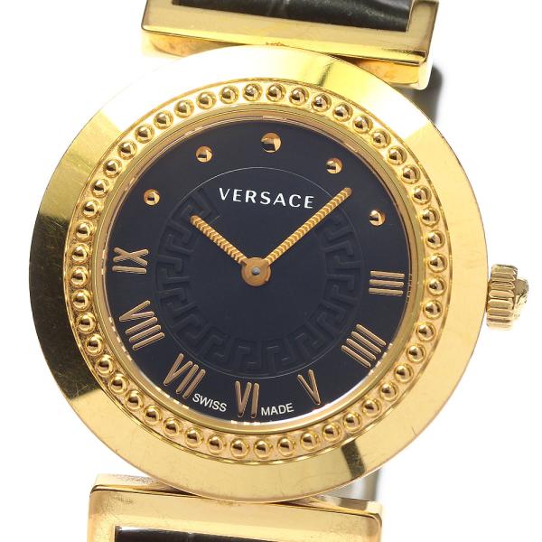 ヴェルサーチ VERSACE P5Q ヴァニティ クォーツ メンズ 箱付き_752857 closer0510_752857