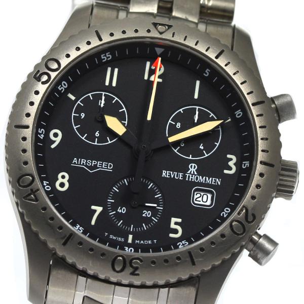REVE THOMMEN AIRSPEED クロノグラフ 16040.2557 16041.6157 REVUE THOMMEN Airspeed Xlarge HIGH