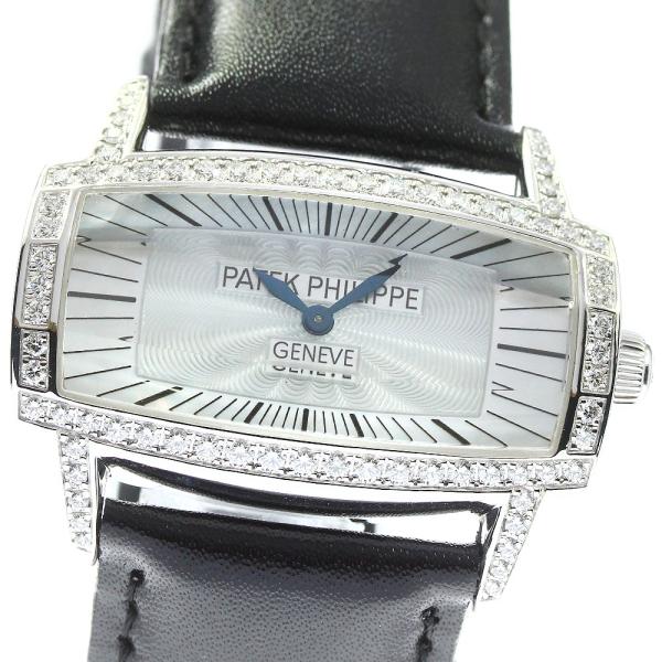 パテックフィリップ PATEK PHILIPPE 4991G-001 ゴンドーロ ジェンマ K18WG ダイヤベゼル 手巻き レディース _753440 PATEK PHILIPPE（パテック フィリップ） PATEK PHILIPPE 4991G-001