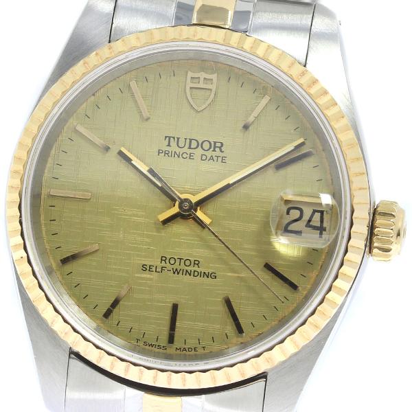 TUDOR チュードル 72033 プリンス オイスターデイト YG/SS 時計 TUDOR（チューダー） チュードル TUDOR 72033 プリンスデイト YGコンビ