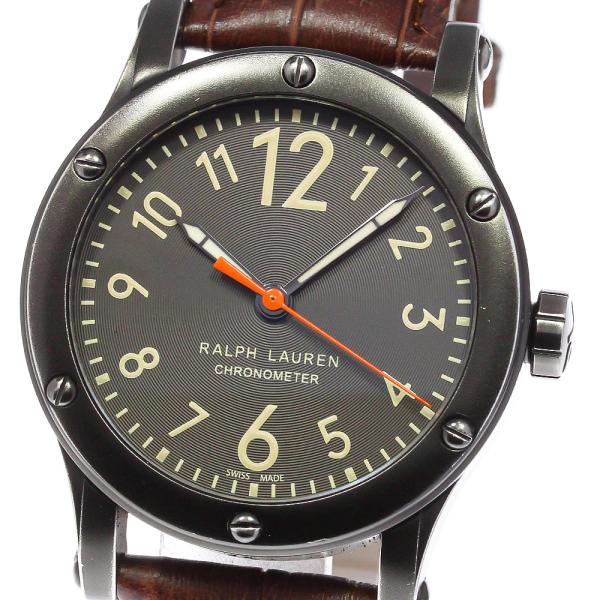 ラルフローレン RALPH LAUREN K02500/R0250900 RL67 サファリ クロノ