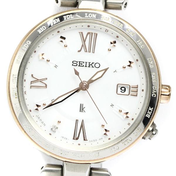 美品⭐SEIKO lk セイコー ルキア デイト closer0510_756265