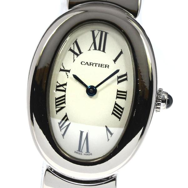 カルティエ ベニュワール WG W15133L2 WG クォーツ Cartier（カルティエ） CARTIER W15133L2 ベニュワール SM K18WG