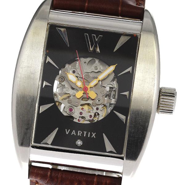 ヴァティックス VARTIX K5VN ダイヤ0.013ct 自動巻き メンズ 保証書付き_757957 closer0510_757957