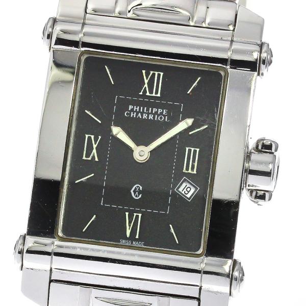 82 フィリップシャリオール　コロンブス　9011910 デイト　腕時計　美品 82 フィリップシャリオール コロンブス 9011910 デイト 腕時計