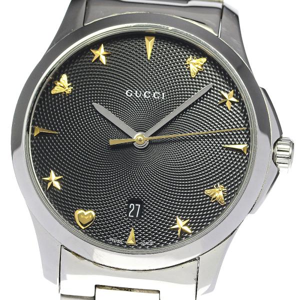 GUCCI グッチ Gタイムレス デイト 126.4 357