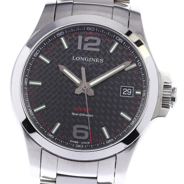 LONGINES（ロンジン） LONGINES L3.716.4 コンクエスト VHP ブラック