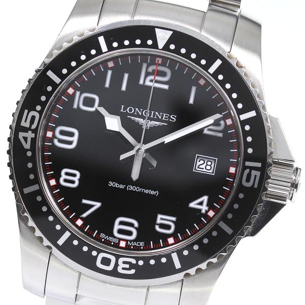 ロンジン LONGINES L3.689.4 ハイドロコンクエスト デイト クォーツ メンズ _765355 LONGINES（ロンジン） LONGINES L3.689.4 ハイドロコンクエスト デイト