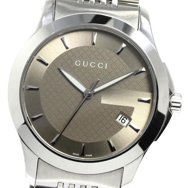 GUCCI（グッチ） GUCCI 126.4/YA126406 Gタイムレス デイト クォーツ