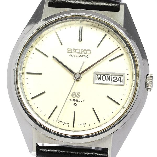 グランドセイコー 5646-7010 自動巻き 時計 ハイビート メンズ 稼働品 SEIKO（セイコー） 訳あり SEIKO 5646-7010 グランドセイコー
