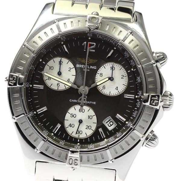 ⭐美品・電池交換済⭐ ブライトリング クロノマット A53011 純正尾錠付 ブライトリング（BREITLING） BREITLING A53011 クロノマット デイト