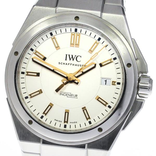 IWC SCHAFFHAUSEN IW323906 インヂュニア デイト 自動巻き メンズ  