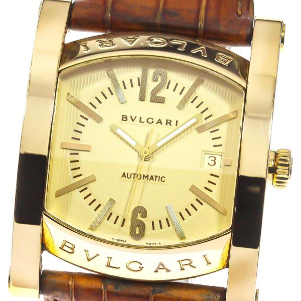 BVLGARI（ブルガリ） BVLGARI AA48G アショーマ K18YG デイト 自動巻き
