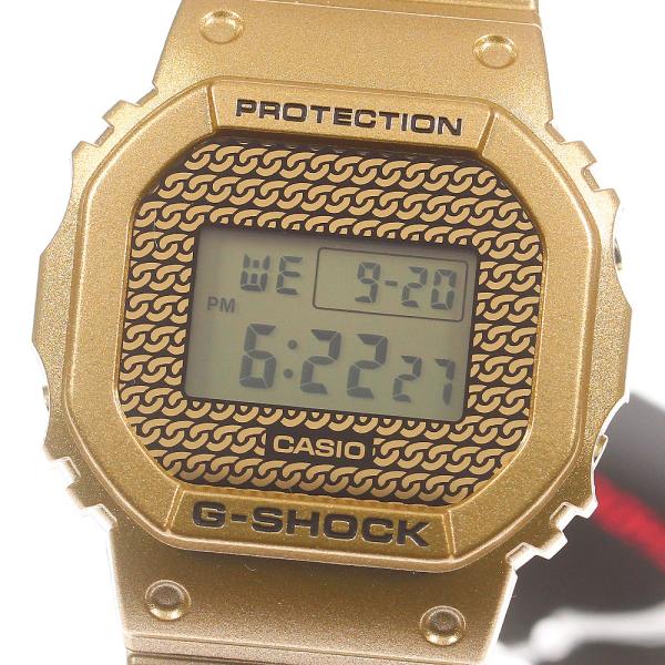【未使用品】CASIO G-SHOCK DWE-5600HG-1JR 箱付き CASIO カシオ DWE-5600HG-1JR Gショック 5600 SERIES ゴールド